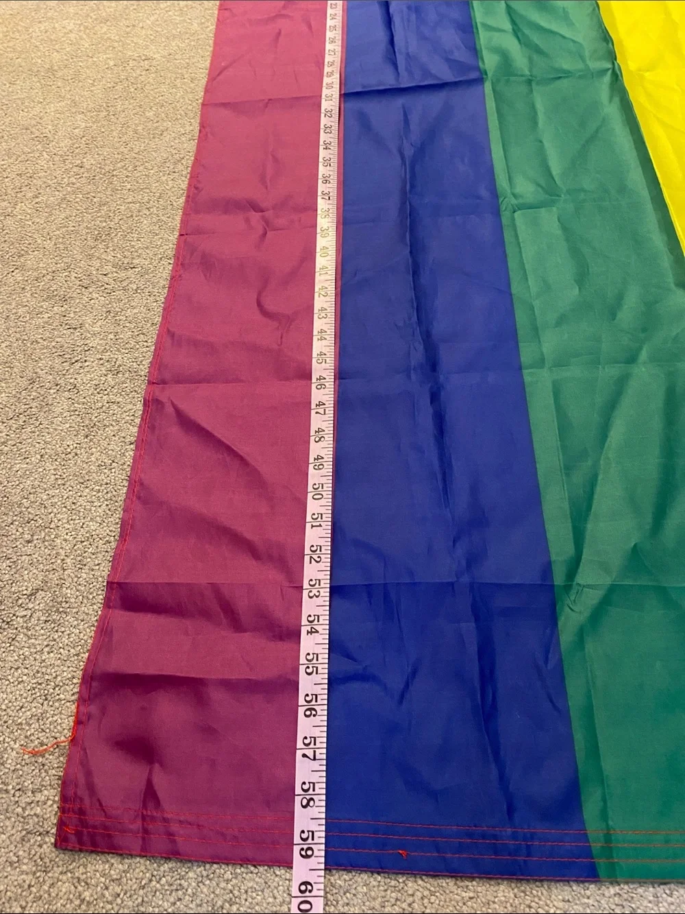 Vibrant Old School Rainbow Pride Flag for Home & Party Decor